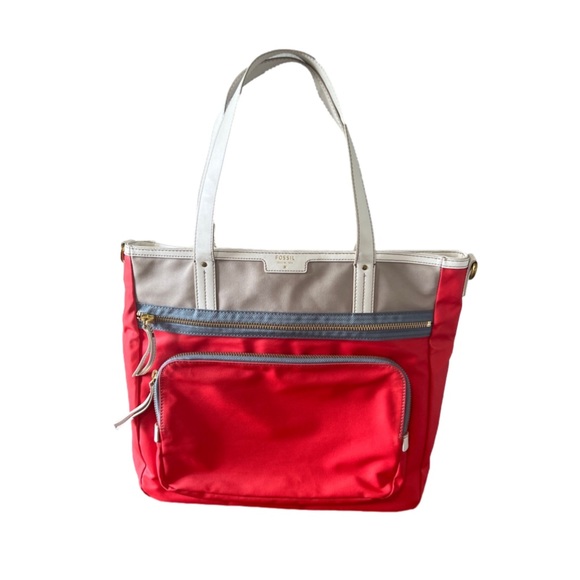 Fossil Handbags - Fossil coated cotton Tote Bag